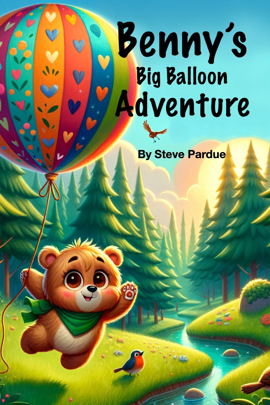 Benny's Big Balloon Adventure Children's Book