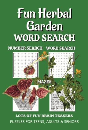 Fun Herbal Garden Word Search Puzzle Book