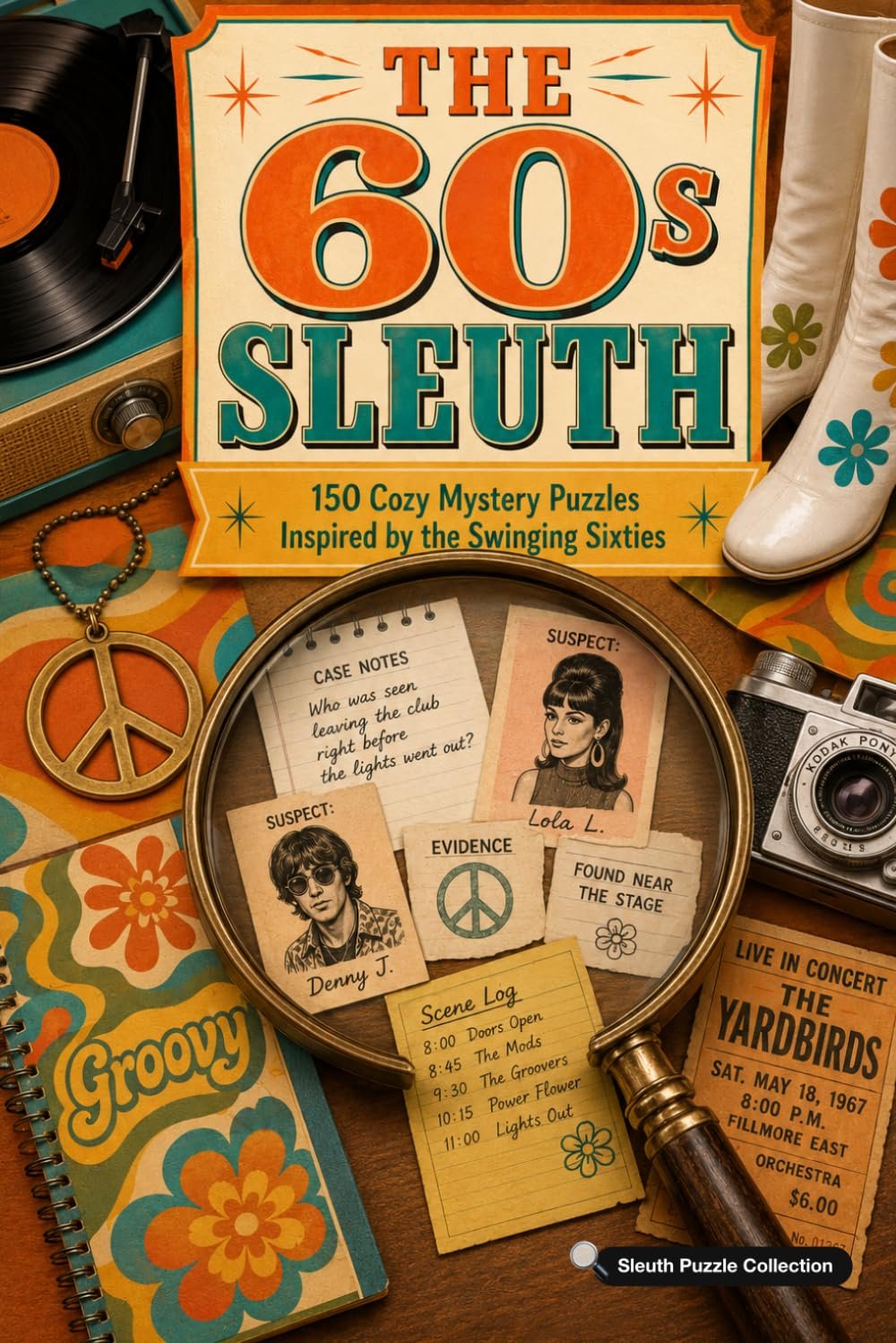 Rudy and the Busy Beehive Children's Book The 60s Sleuth Book Cover Image
